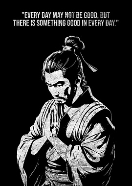 Samurai Quotes Print 1