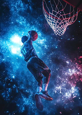 Basketball Galaxy Dunk