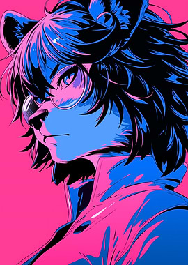 Furry Anime Character