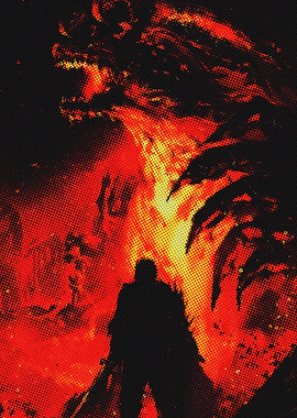 Silhouette in Inferno