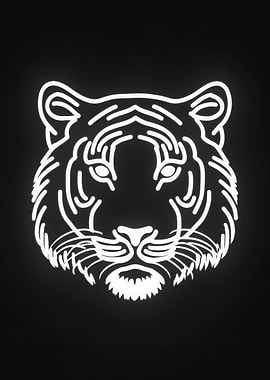 Tiger Line Art