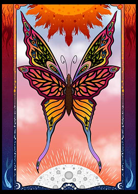 Psychedelic Butterfly