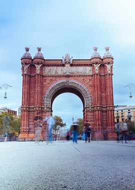 Triumphal Arch in Barcelona