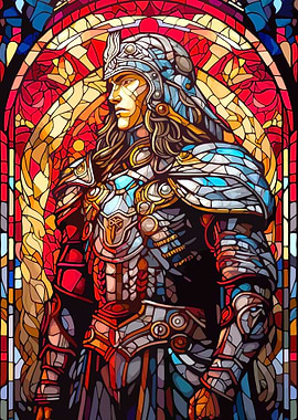 Stained Glass Knight