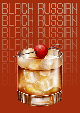 Black Russian Cocktail