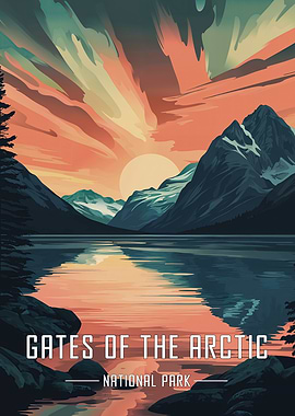 Gates of the Arctic National Park Poster