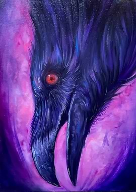 Raven Portrait