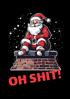 Santa Claus Chimney Surprise