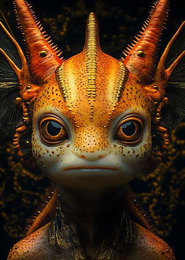 Fantasy Creature Portrait Animal