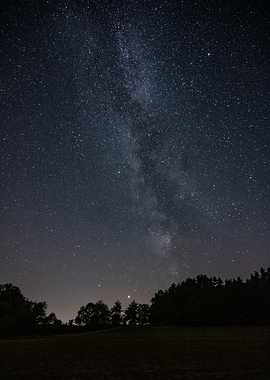 Milky Way Night Sky