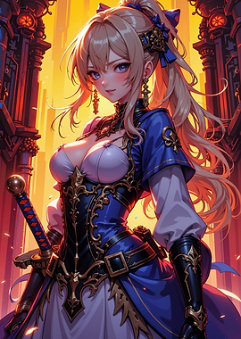 Anime Female Warrior