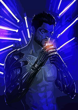 deus ex game poster
