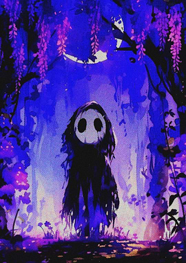 Mysterious Figure in Forest