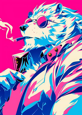 Cool Bear in Sunglasses