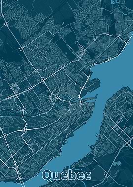 Quebec City Map