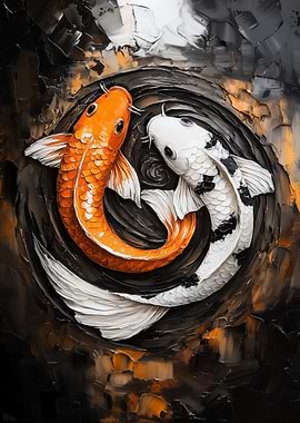 Koi Fish Painting