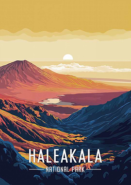 Haleakala National Park Poster