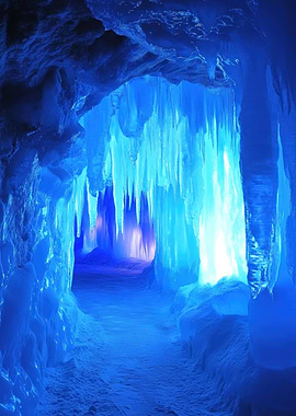 Ice Cave Entrance