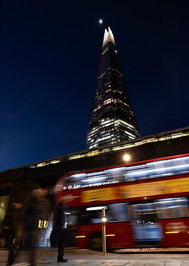 London Shard Night View