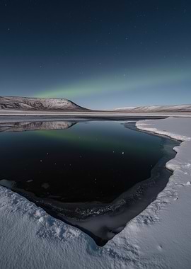 Northern Lights Reflection