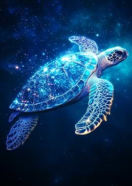Cosmic Sea Turtle