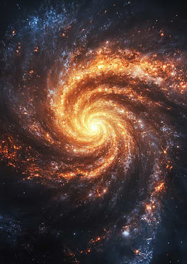 Spiral Galaxy Artwork