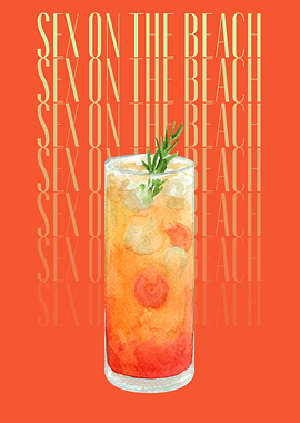Sex on the Beach Cocktail
