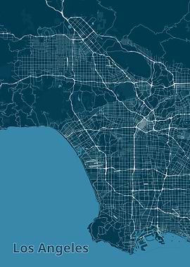 Los Angeles City Map