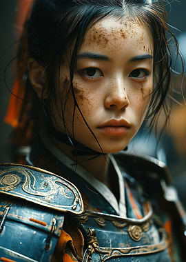Samurai Warrior Woman