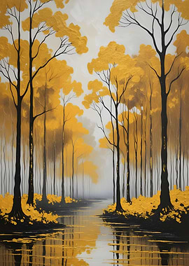 Golden Forest Stream