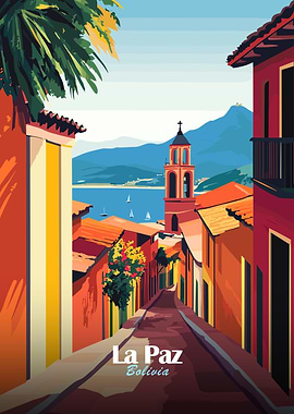 La Paz Bolivia Cityscape