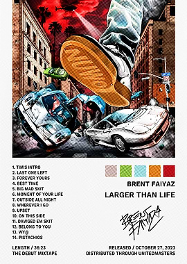 Brent Faiyaz Album Cover