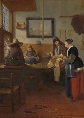 17th Century Interior Scene