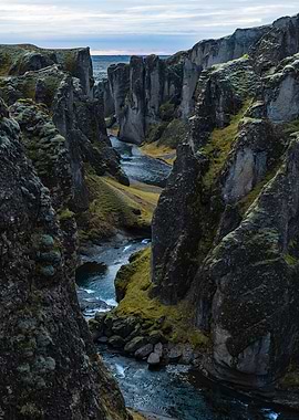 Icelandic Canyon River