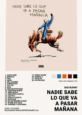 Bad Bunny Album Cover