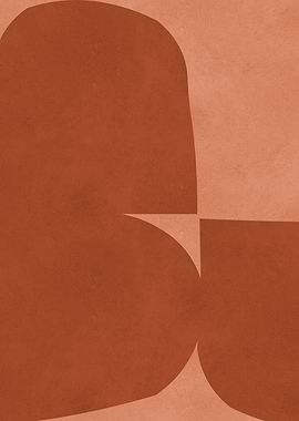 Abstract Shapes in Terracotta