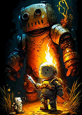 The Flame and the Colossus