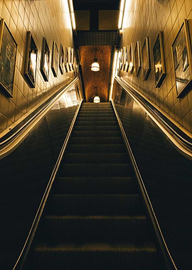 Subway Escalator