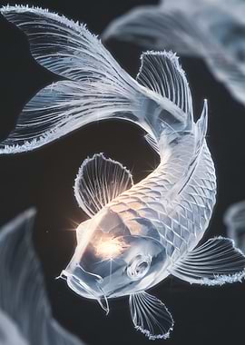 Crystal Koi Fish