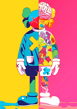 Kaws Brain Split