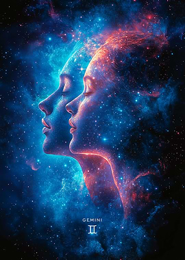 Gemini Zodiac Art