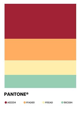 vintage color pantone