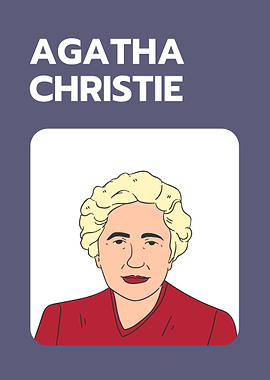 Agatha Christie Illustration