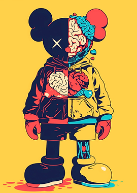 Anatomical Cartoon Figure