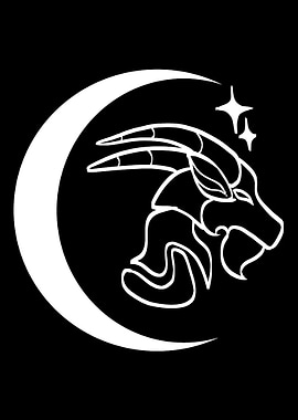 Capricorn Moon Zodiac Fan