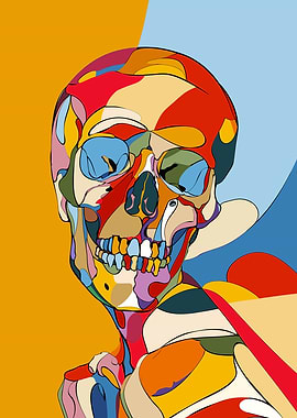 You Talkin to Me Skull Art