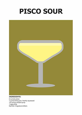 Pisco Sour Cocktail Recipe