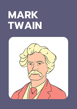 Mark Twain Illustration