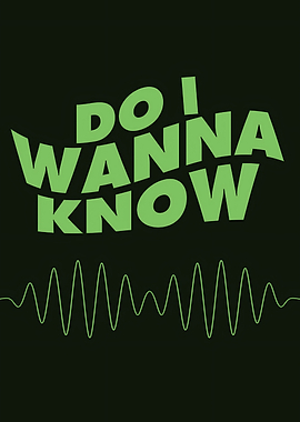 Do I Wanna Know Poster