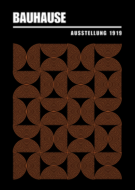 Bauhaus Geometric Austellung 1919